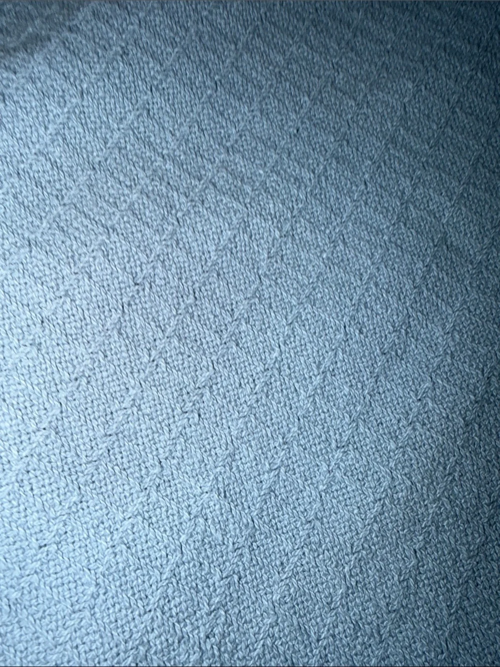 Cozy Quilted Light Blue Throw Blanket - Everyday Comfort